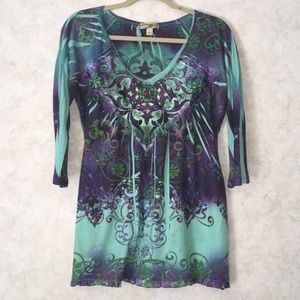 Opulent shirt.